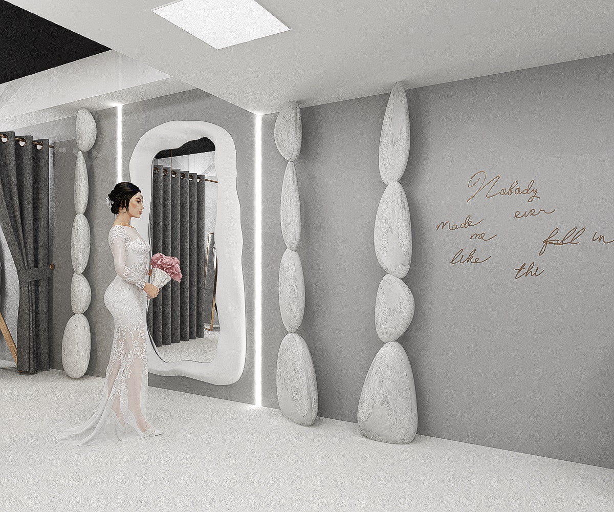 Дизайн-проект  свадебного салона