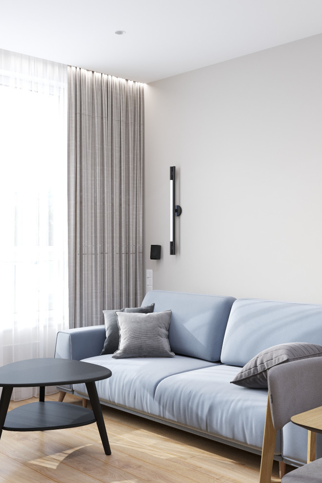 Современная квартира в ЖК «Интонация»: уютный и стильный интерьер для комфортной