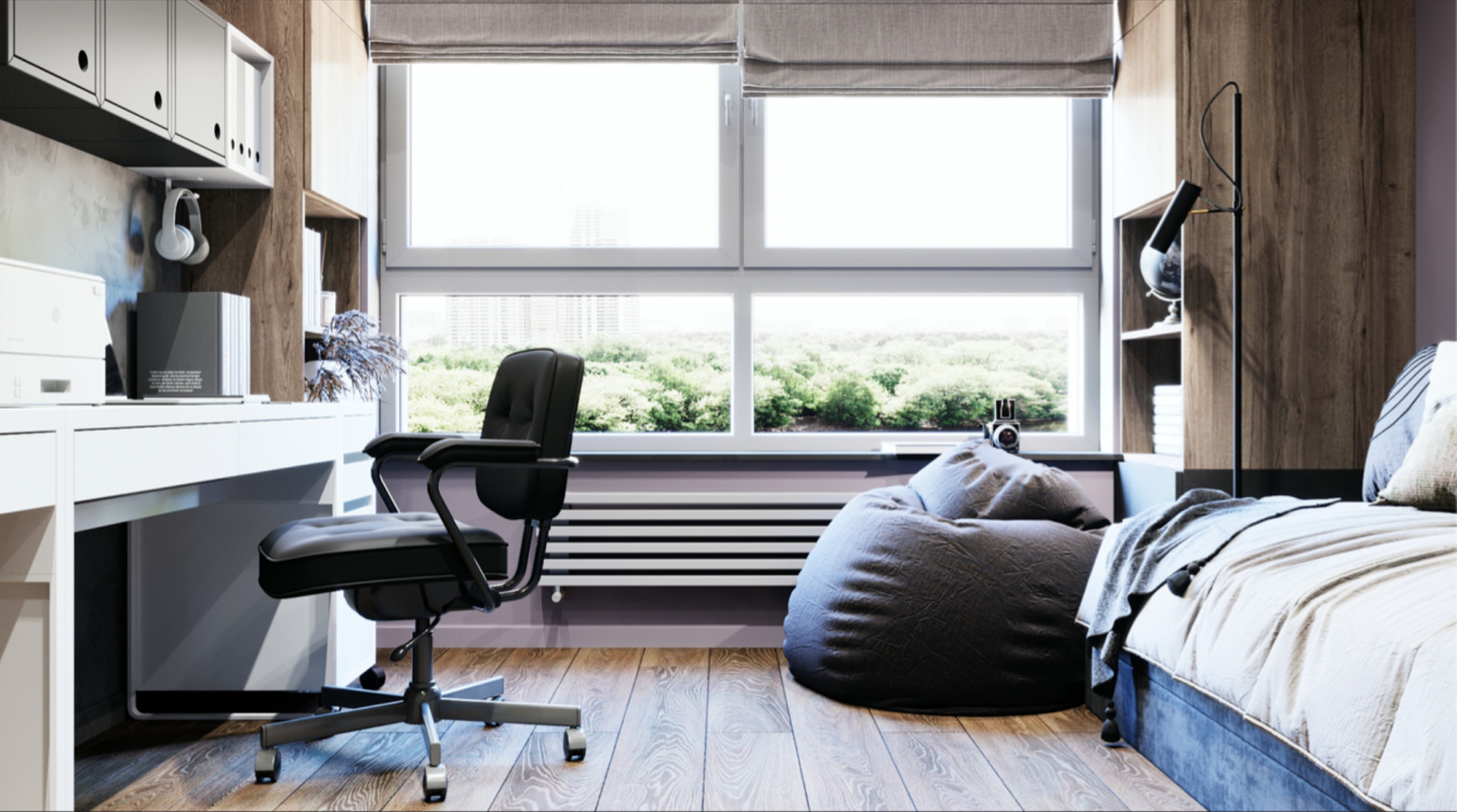 Дизайн проект трехкомнатной квартиры