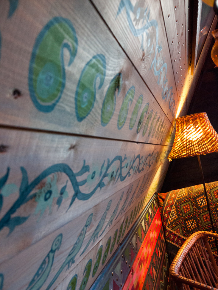 Роспись в марокканском стиле