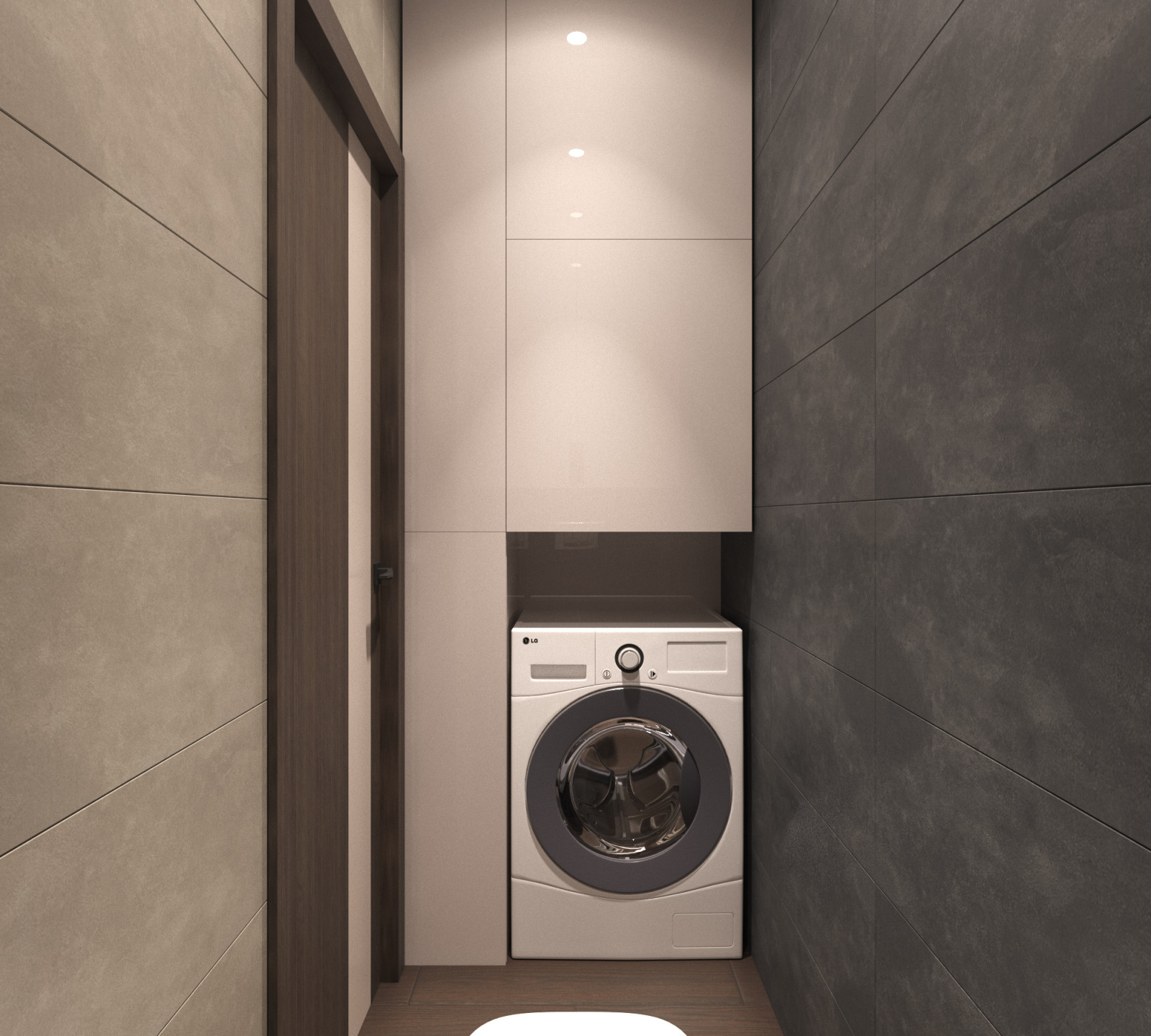 Дизайн-проект. Из 2-шки в 3-шку.  ЖК "Левобережный". Тула. 2018 г.