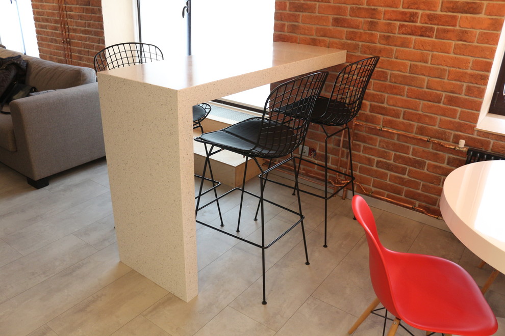 Двухуровневая квартира в стиле лофт/индастриал