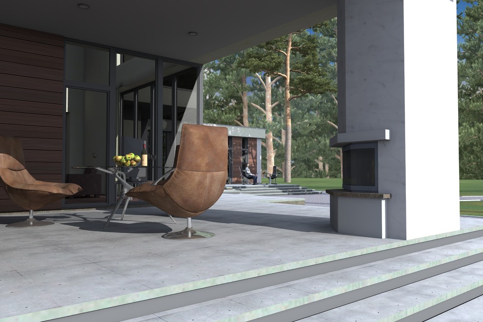 Обложка проекта: Проект современного дома со вторым светом и бассейном