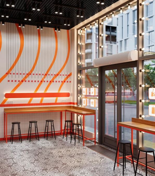 Вкус и лосось сеть суши баров