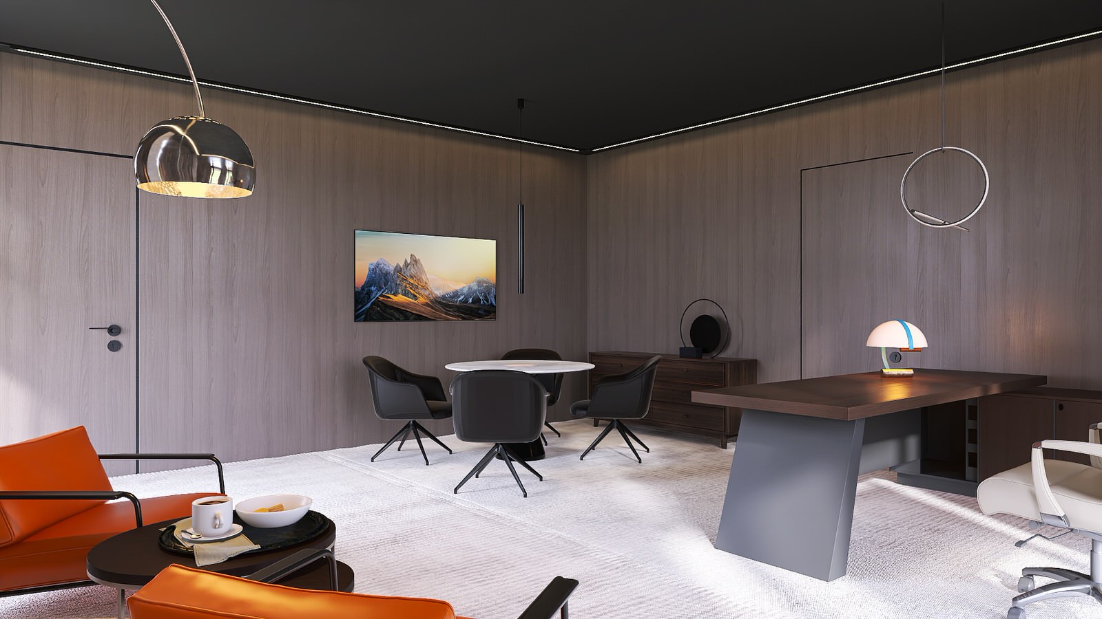 Офис крупной компании