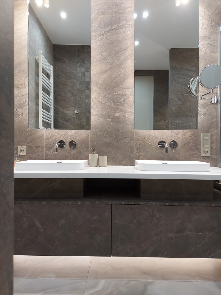 Ванная комната 7,9 кв.м. 2020 г. Фото.