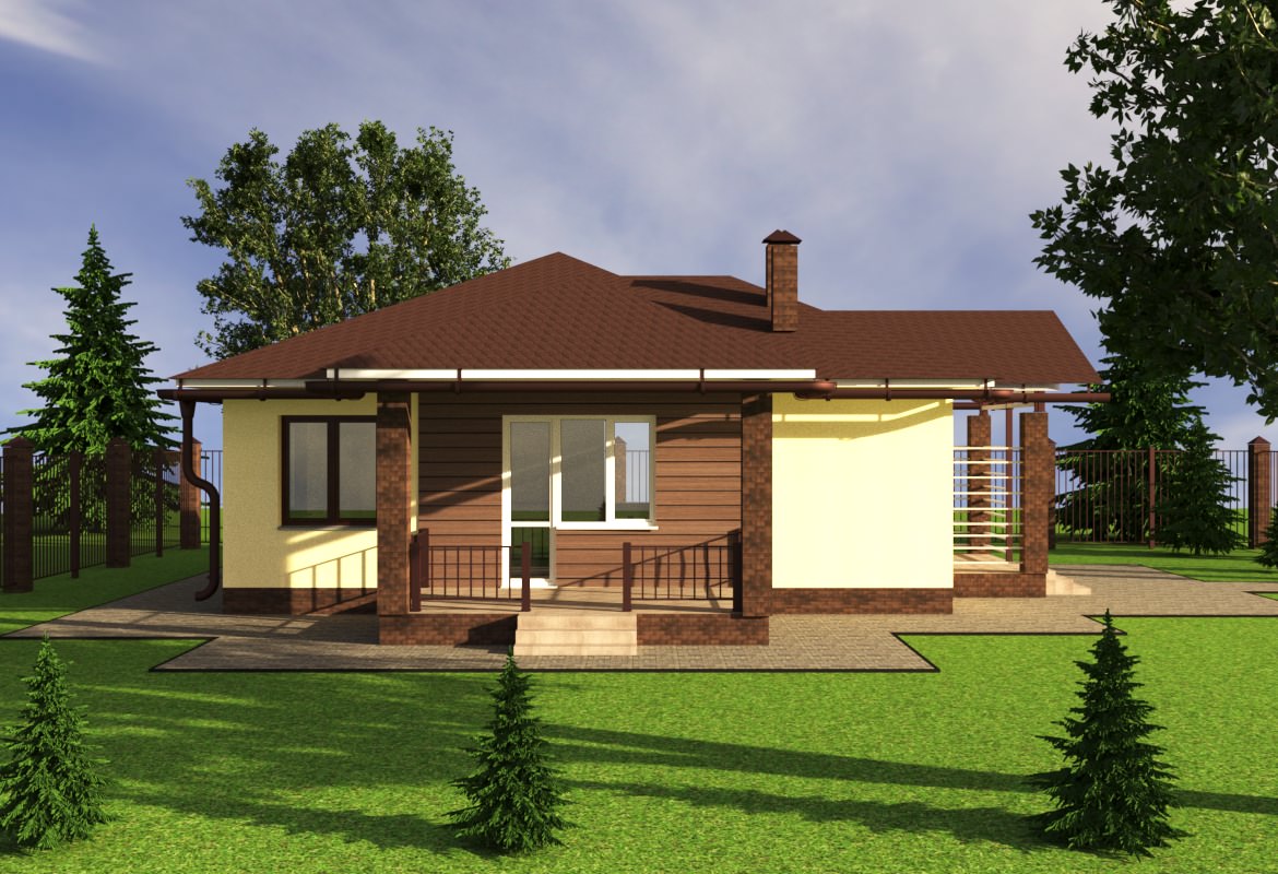 Проект дома г. Казань, п. Обсерватория