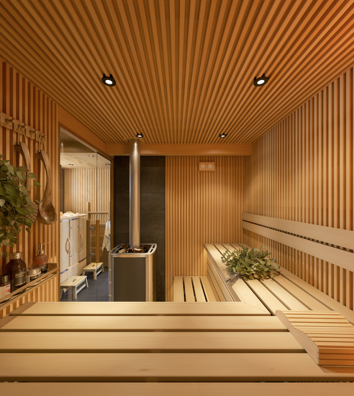 Реконструкция бани в Коркино