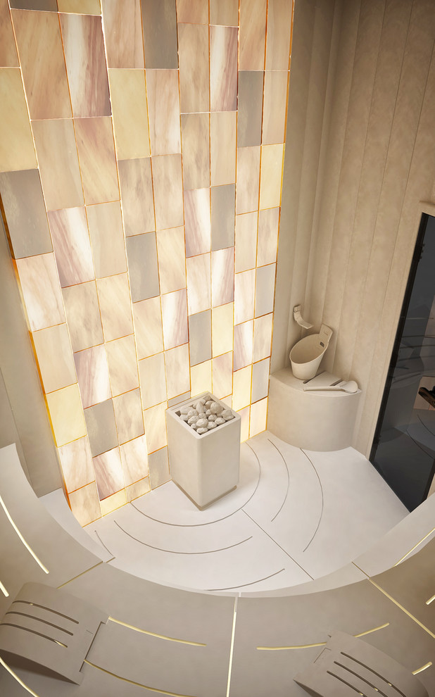 Дизайн-проект сауны Банного комплекса в пос.Жилино