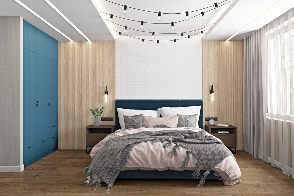 Квартира 60 кв.м  в стиле лофт + современный стиль.