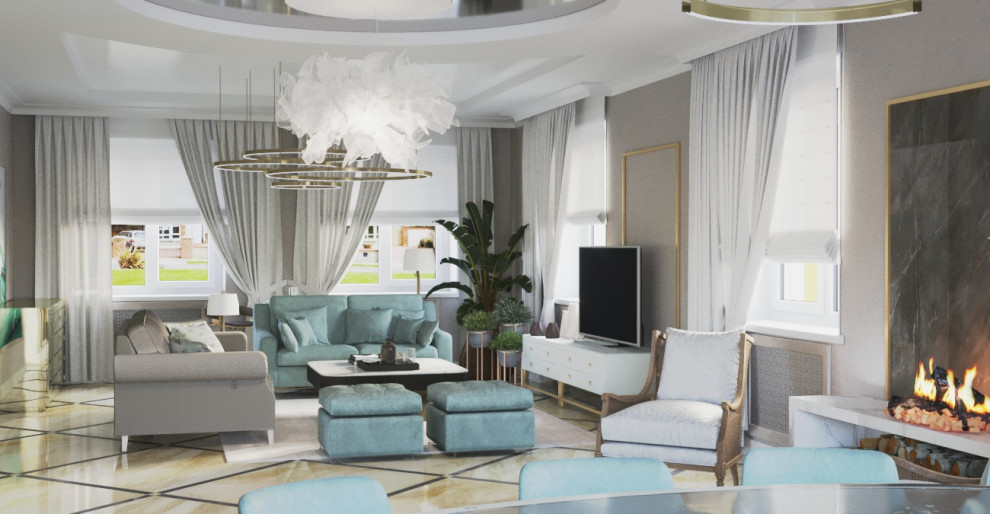 Интерьер частного дома