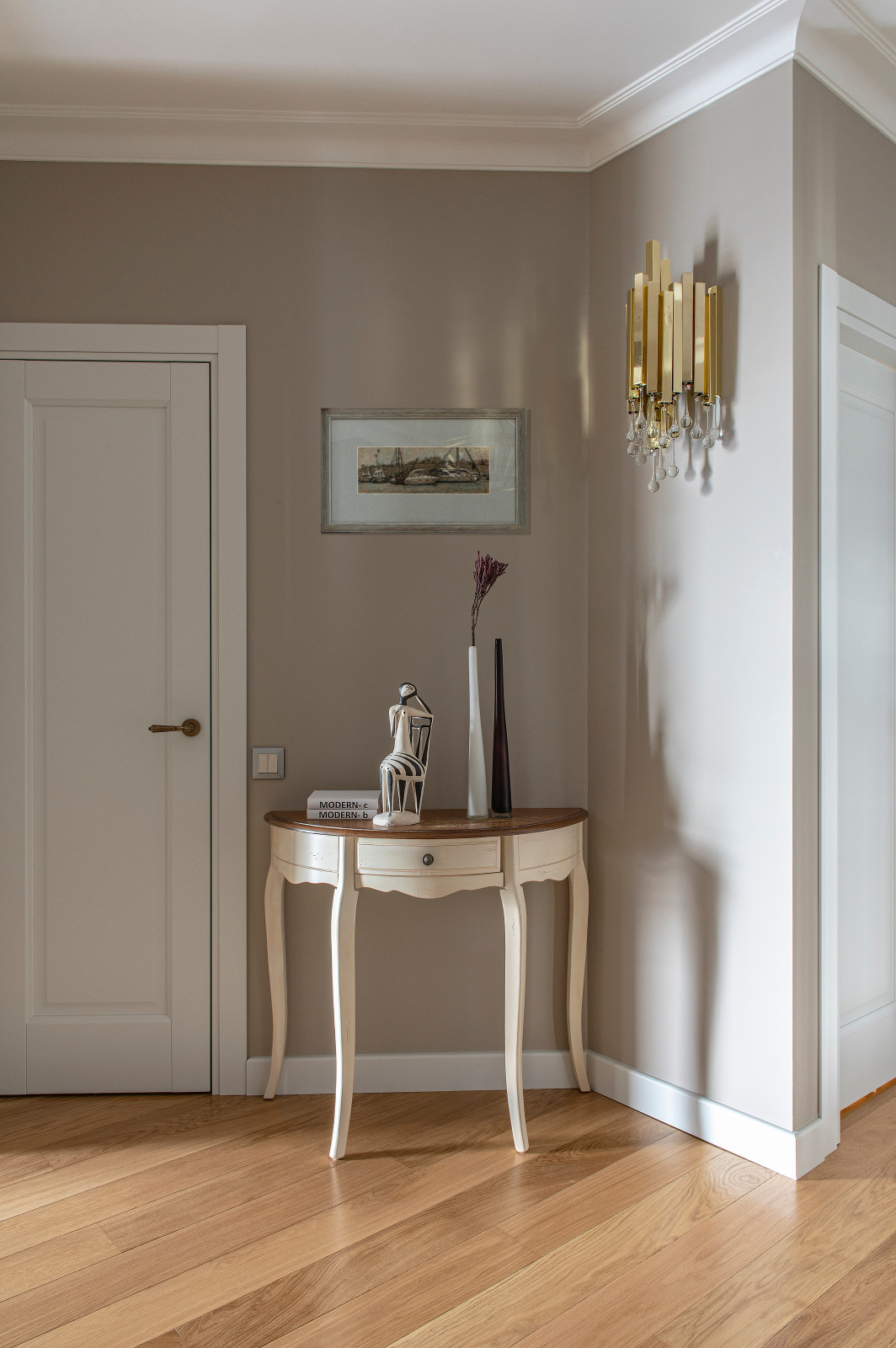 Квартира дизайнера по проекту Ольги Коровиной