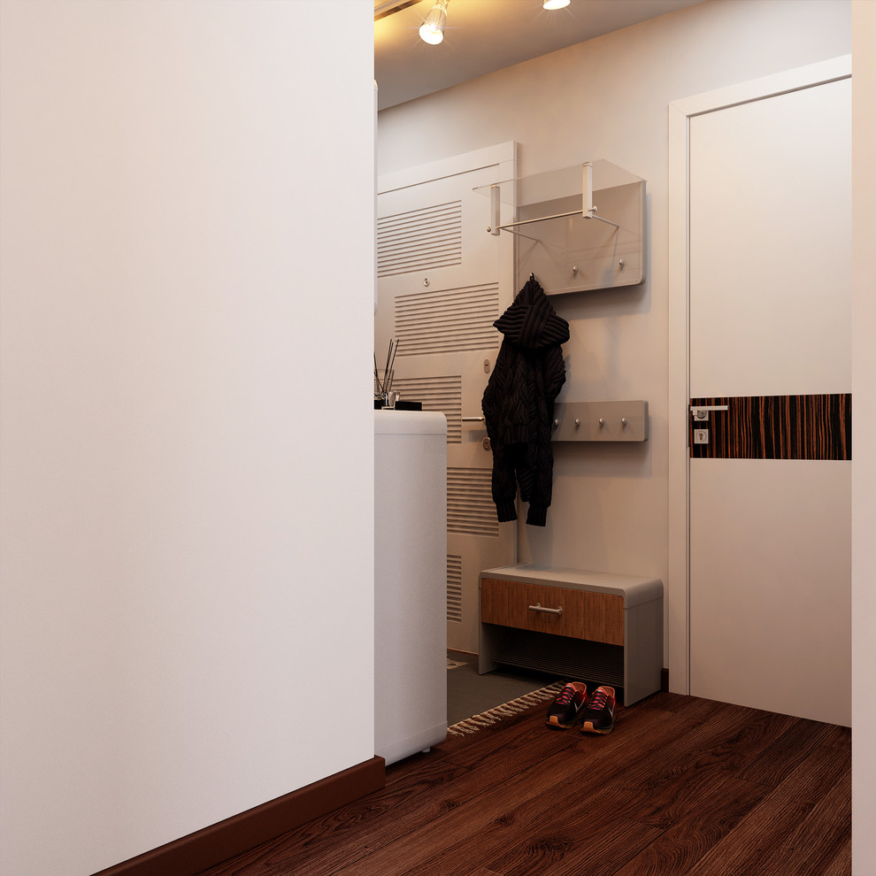 Проект "В оттенках серого", 35 кв.м