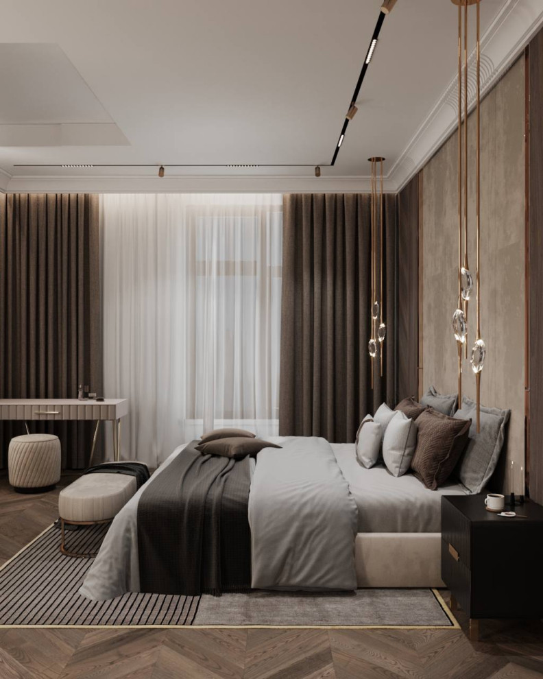 Дизайн-проект мастер-спальни