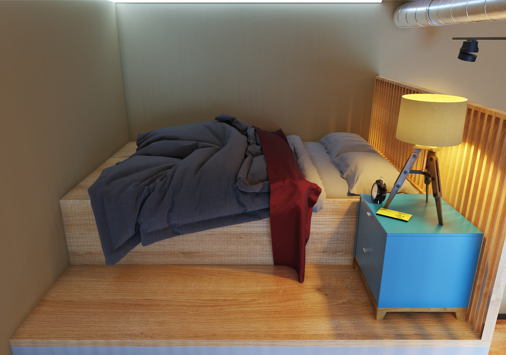 Необычный лофт для необычной семьи