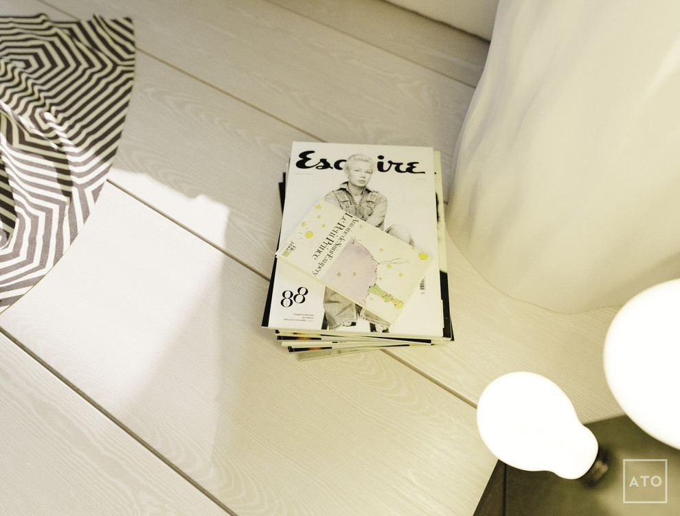 Спальня в скандинавском стиле