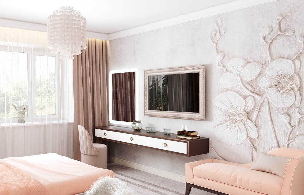 Дизайн многокомнатной квартиры в Челябинске