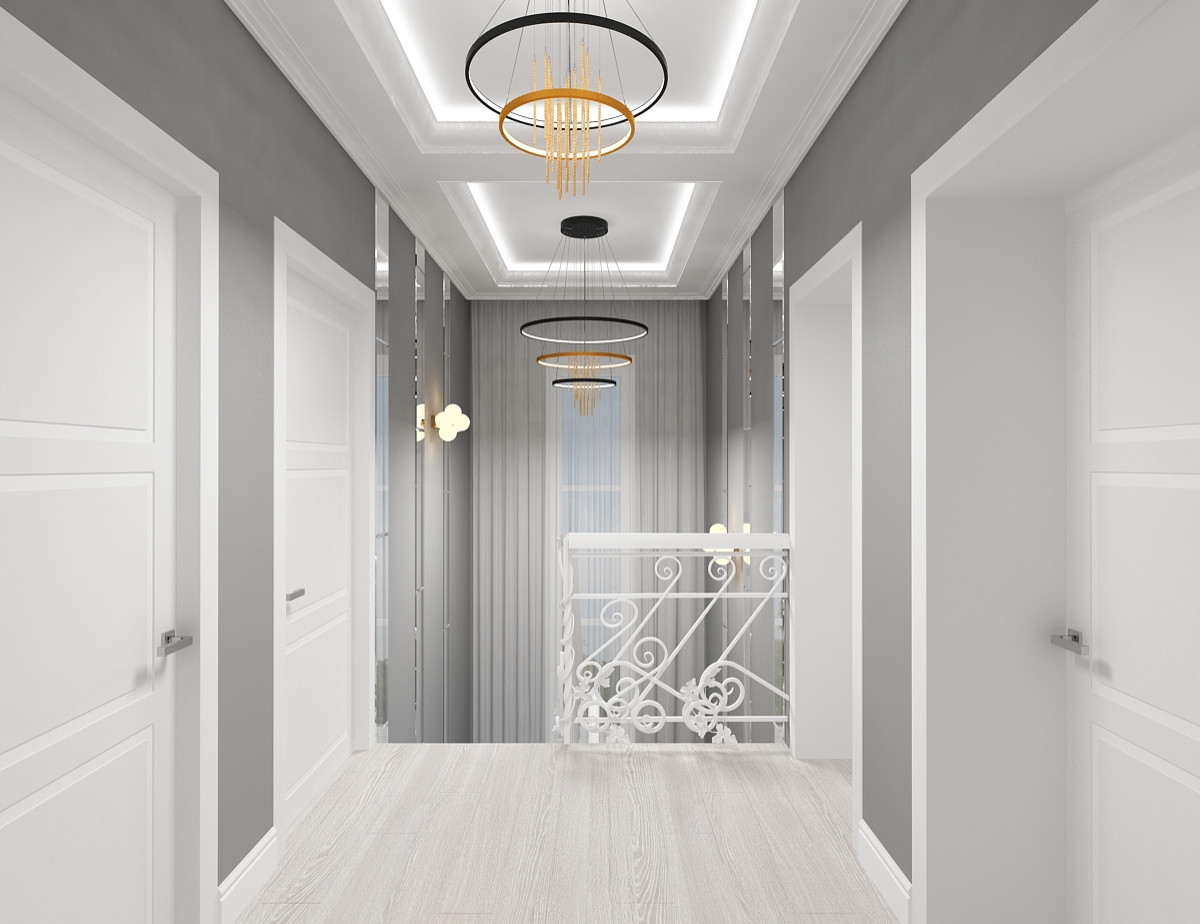 Дизайн-проект коттеджа г.Тюмень