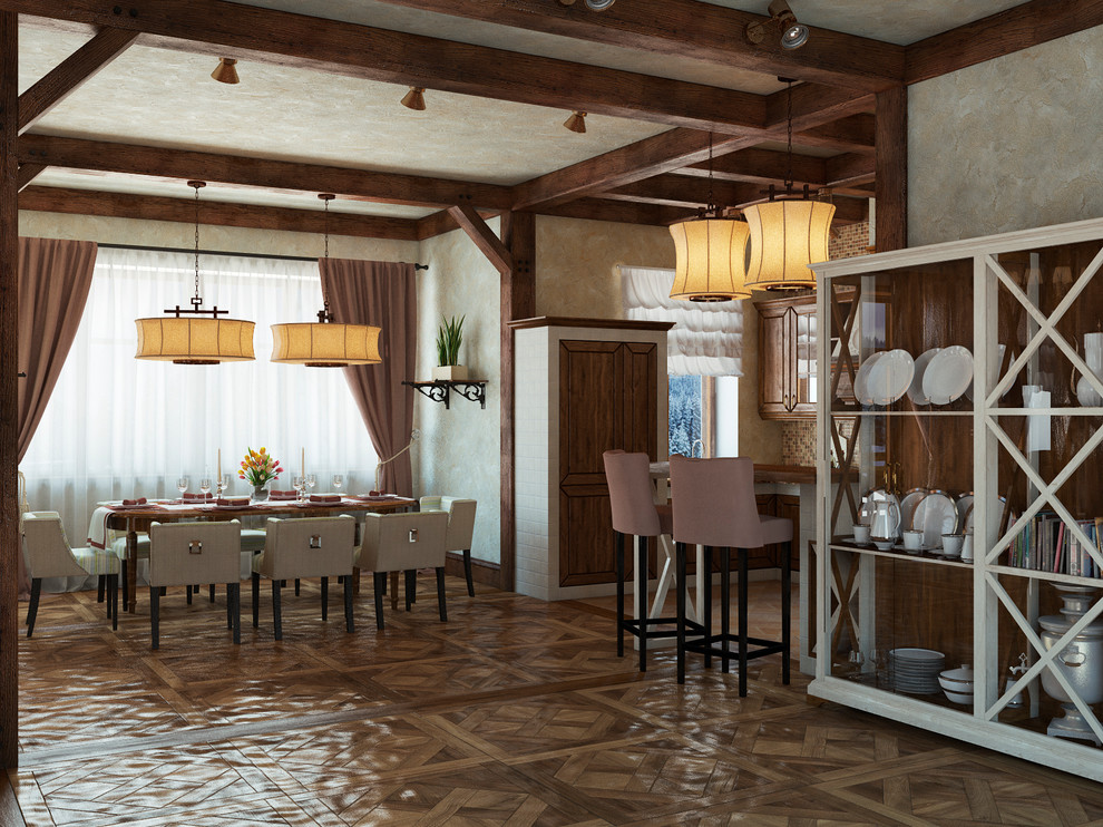 Дачный дом в стиле Шале́ (фр. chalet),