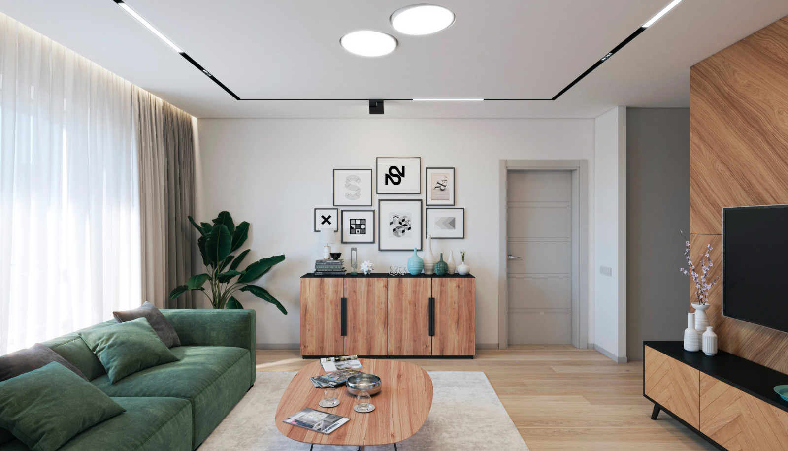 Обложка проекта: Дизайн квартиры 116 кв.м.