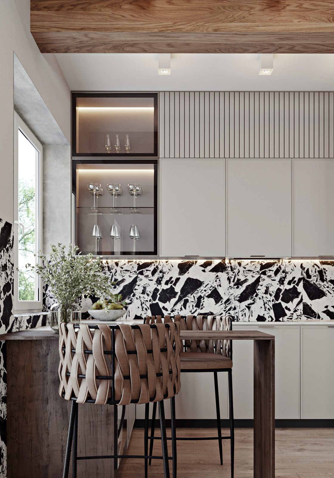 Дизайн интерьера дома в Новофедоровском