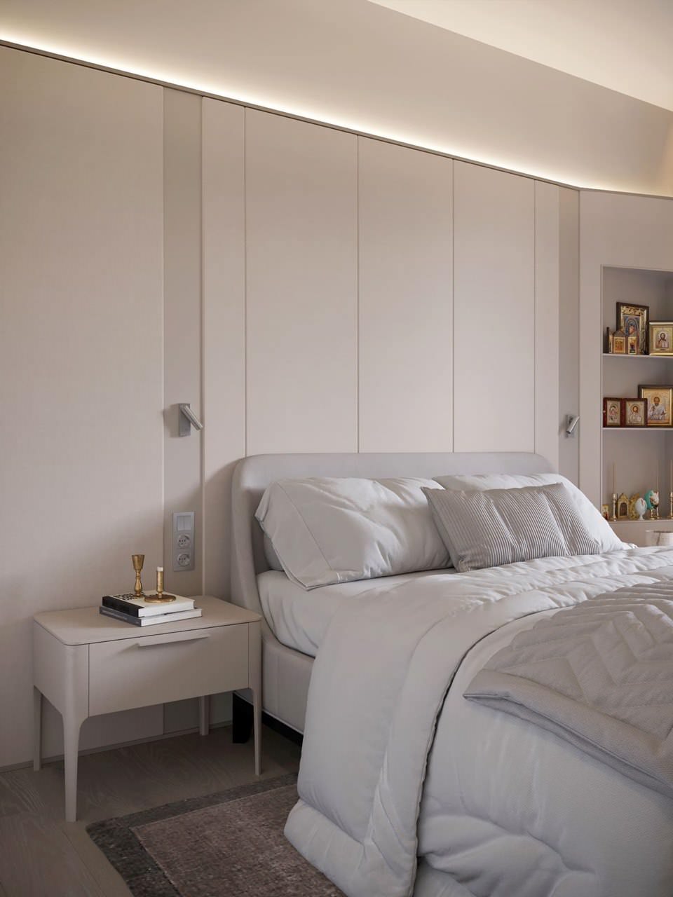 Обложка проекта: Квартира в ЖК "Серебряный парк"