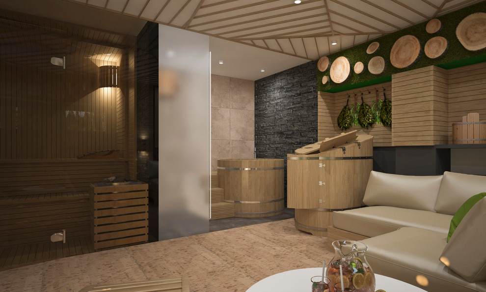 Обложка проекта: Сауна в загородном доме