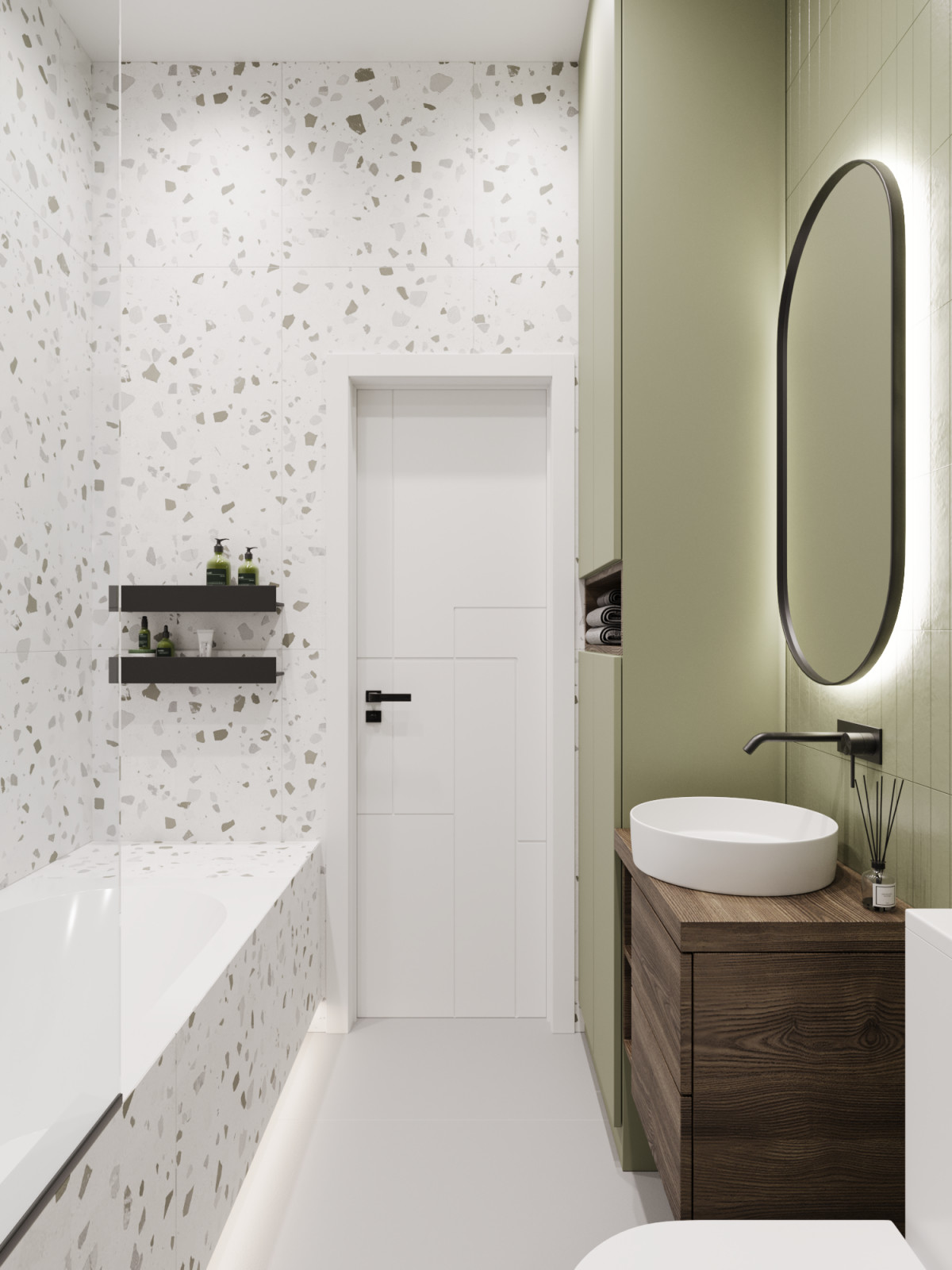 Квартира 40м2 в современном стиле