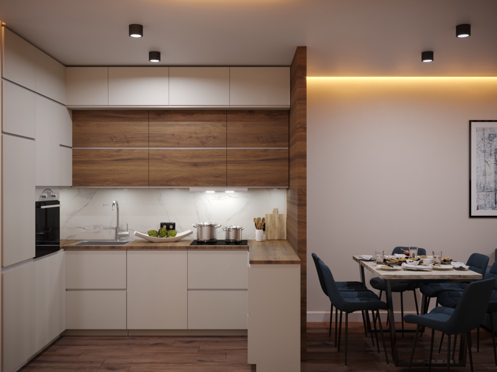 Дизайн-проект трехкомнатной квартиры.