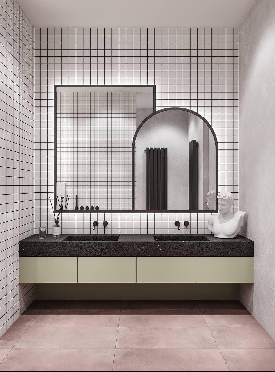 Ванная комната проекта Pebble