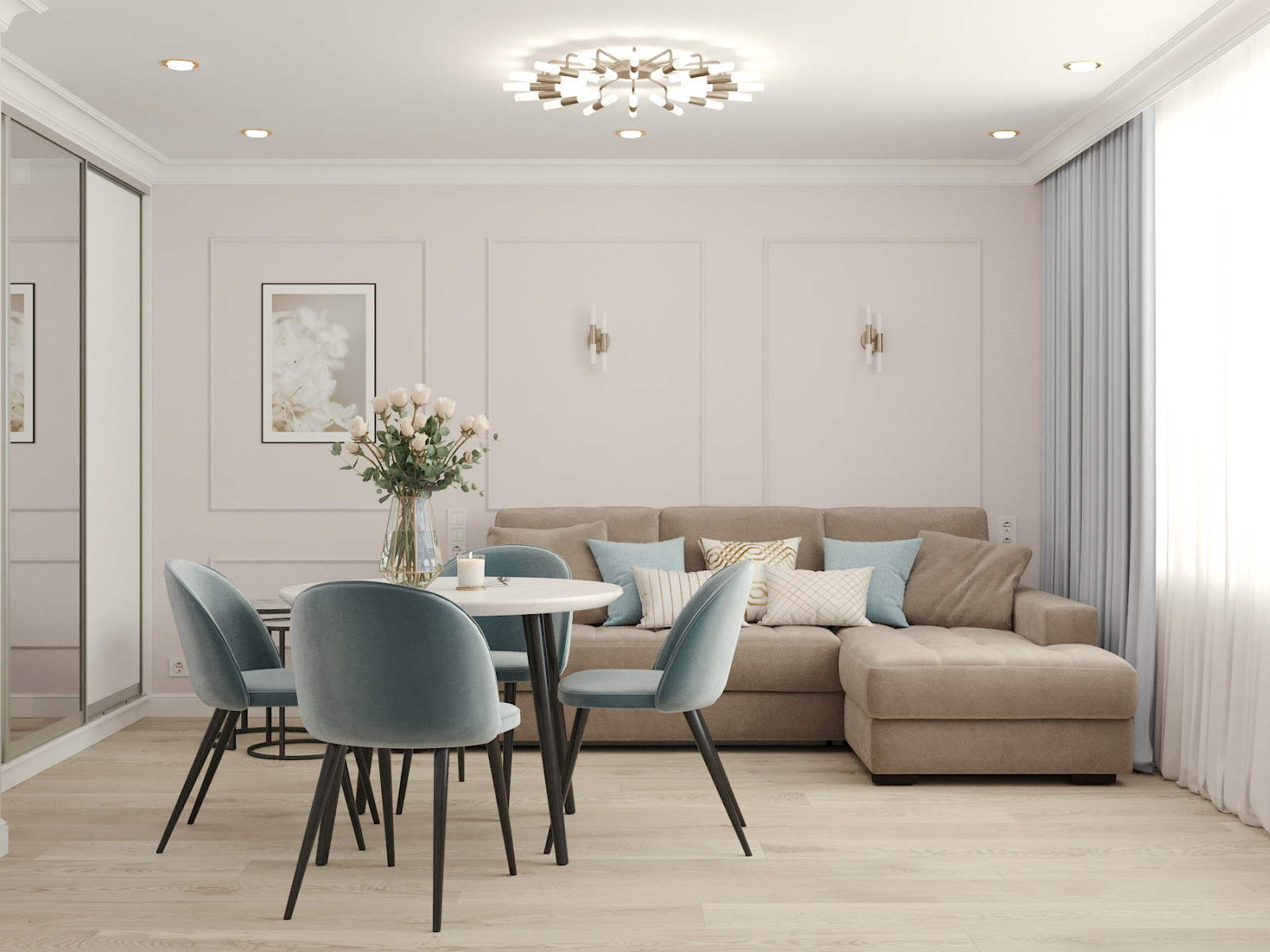 Квартира на бульваре Яна Райниса.