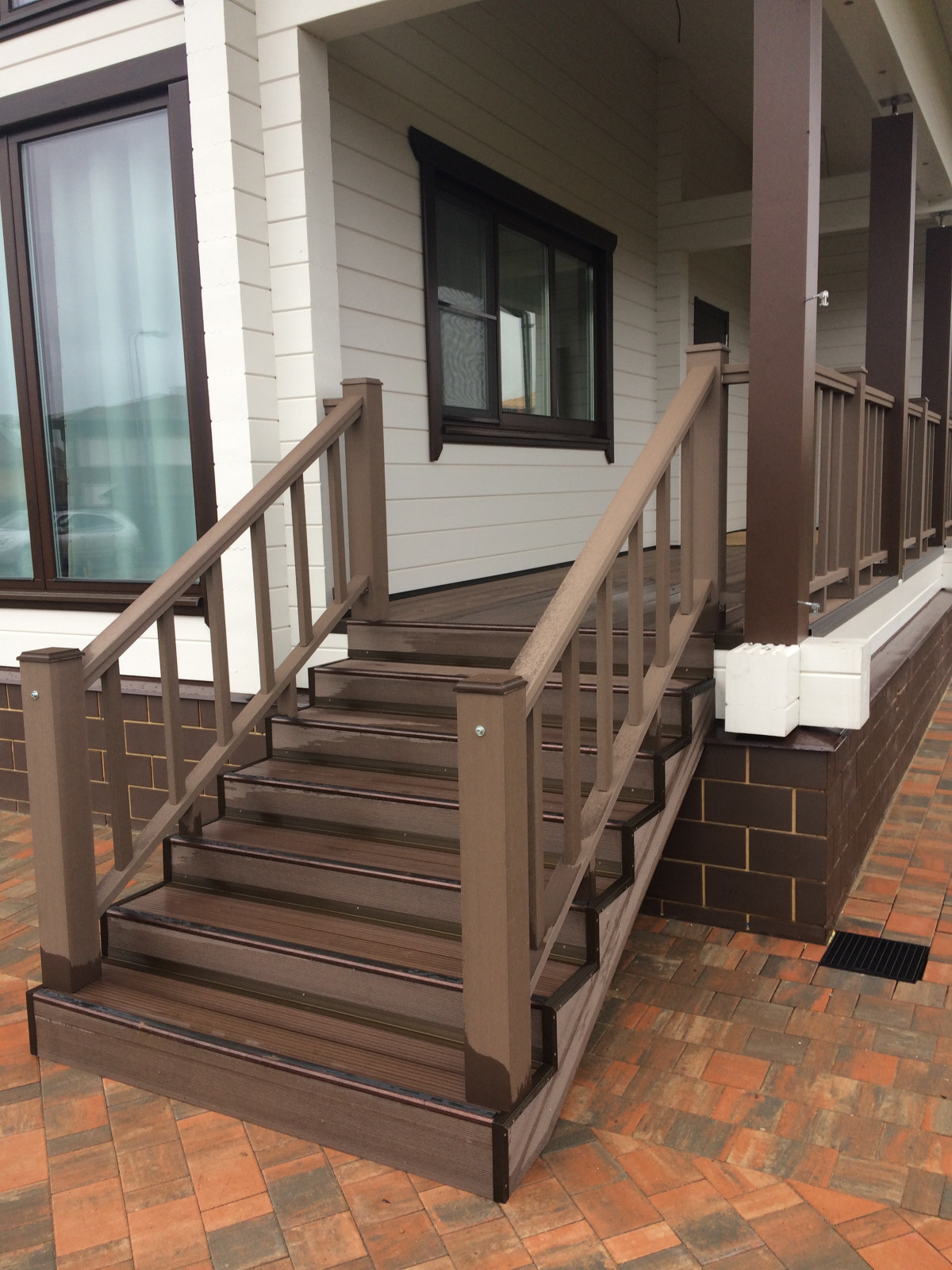 Загородный дом из клееного бруса