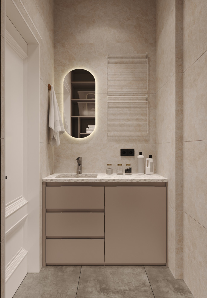 Обложка проекта: Жк Серебряный фонтан 66 кв Трёшка