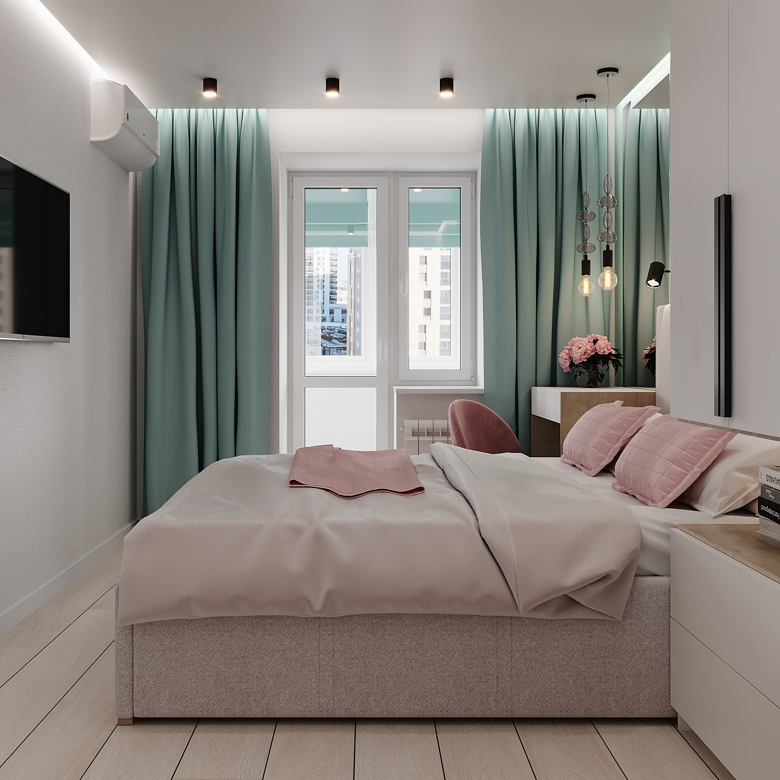 Квартира с весенним настроением