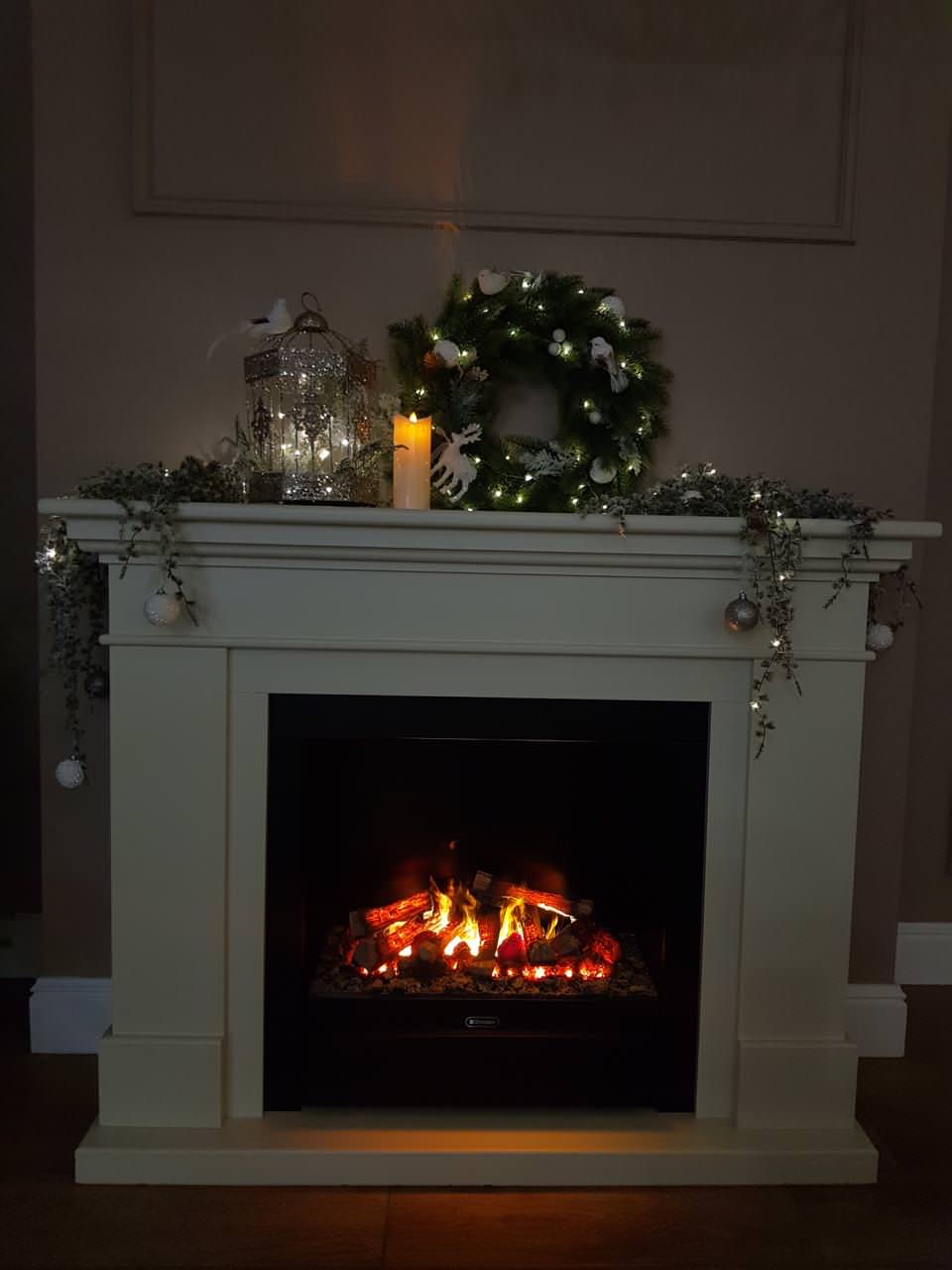 Камин к новому году