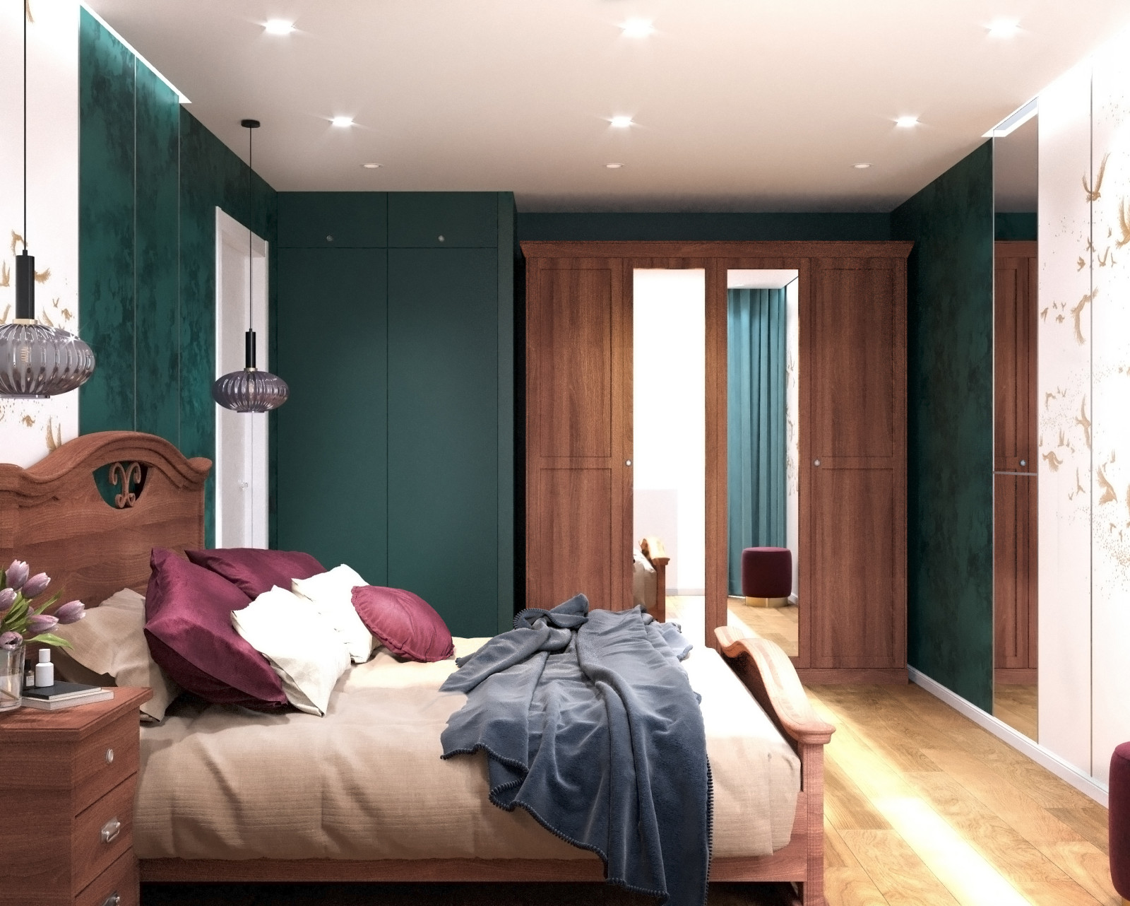 КВАРТИРА С ЭЛЕМЕНТАМИ АР-ДЕКО