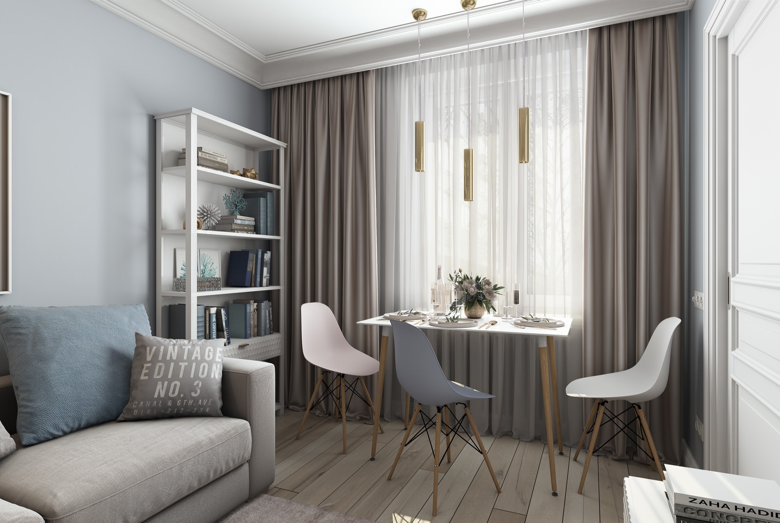 Квартира в современном классическом стиле