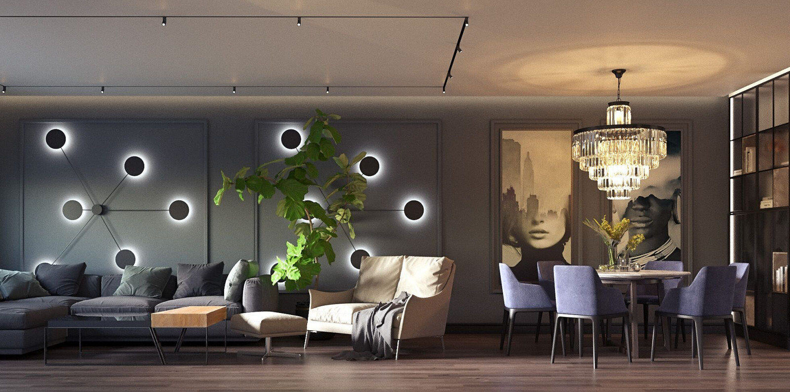 Обложка проекта: Квартира 120 кв.м