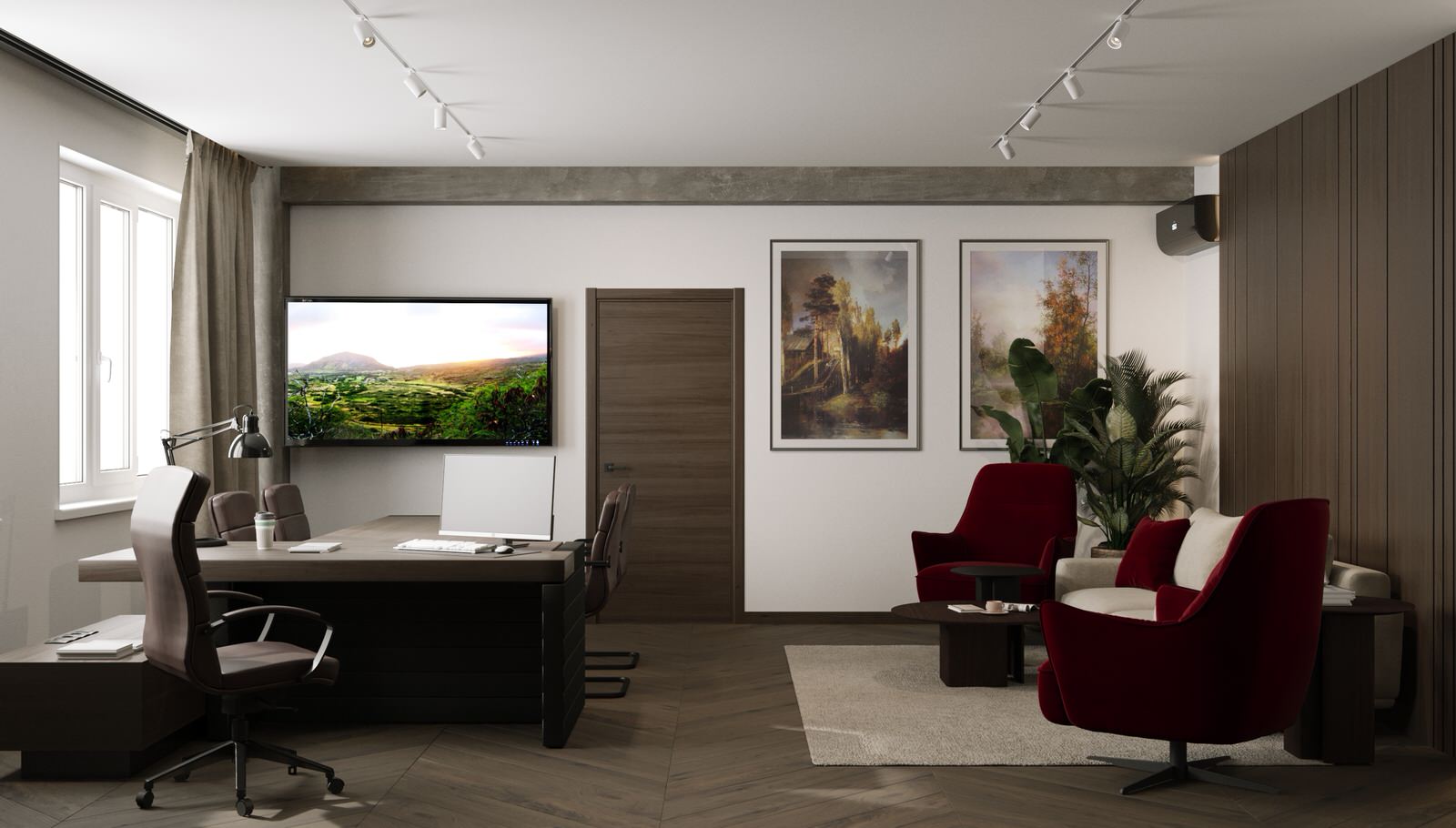 Административный корпус на заводе