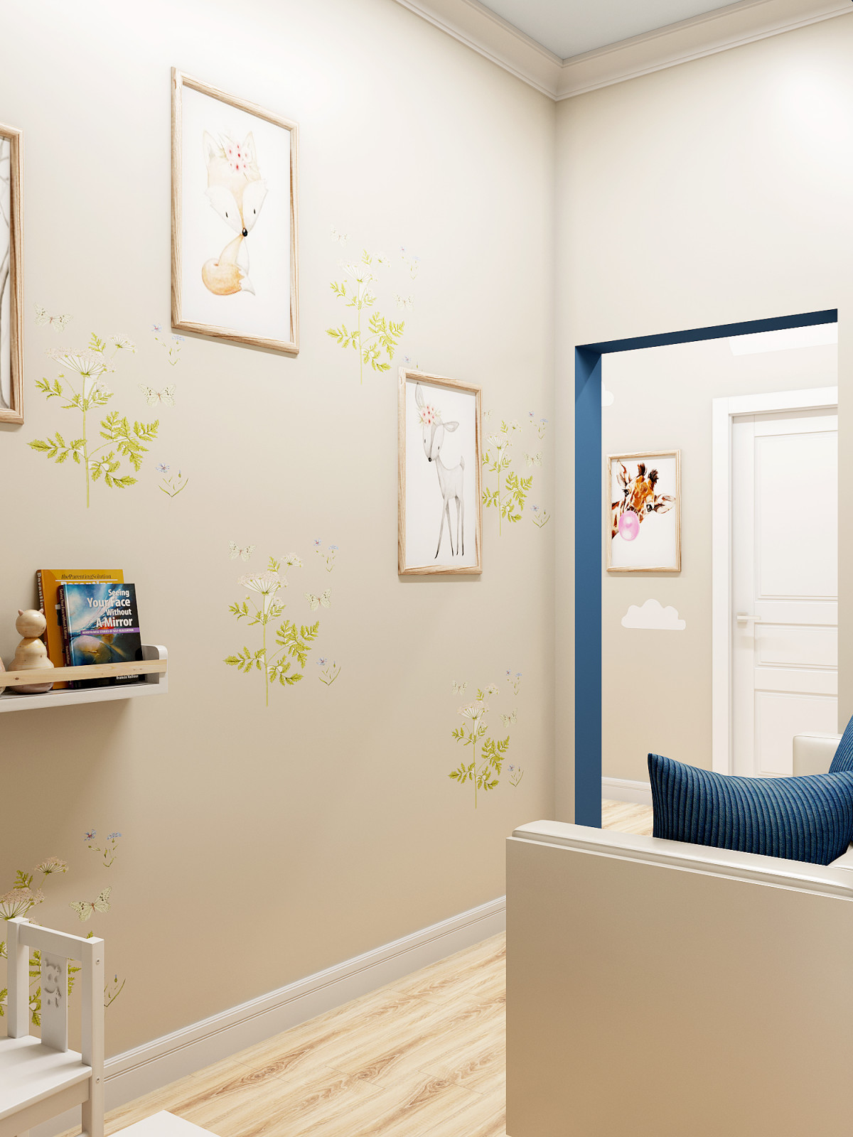 Дизайн-проект детского медицинского центра "Ирис" г. Долгопрудный