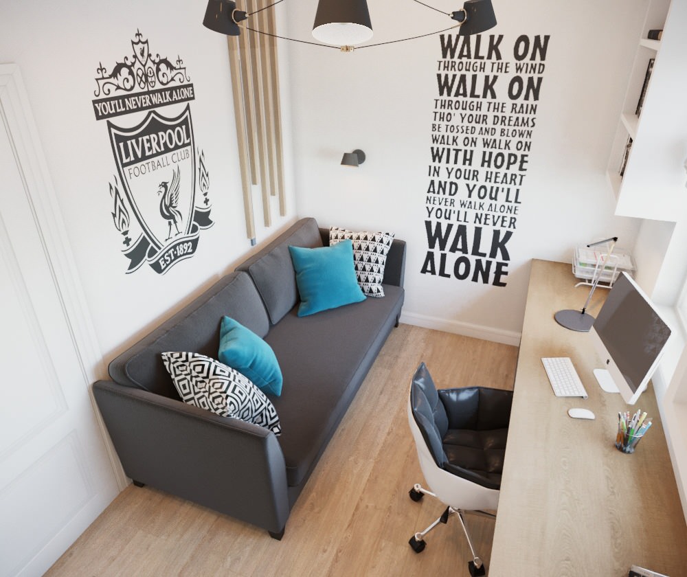 Коттедж в светлых тонах