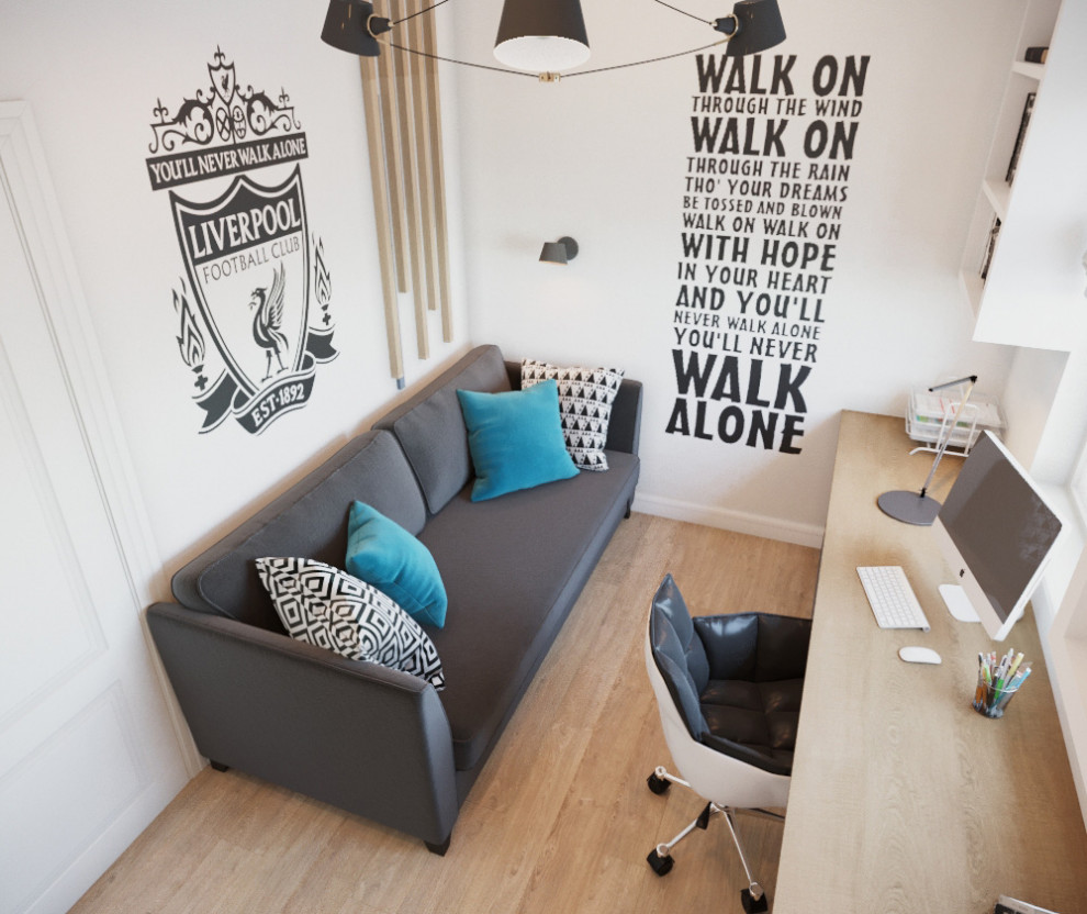 Коттедж в светлых тонах