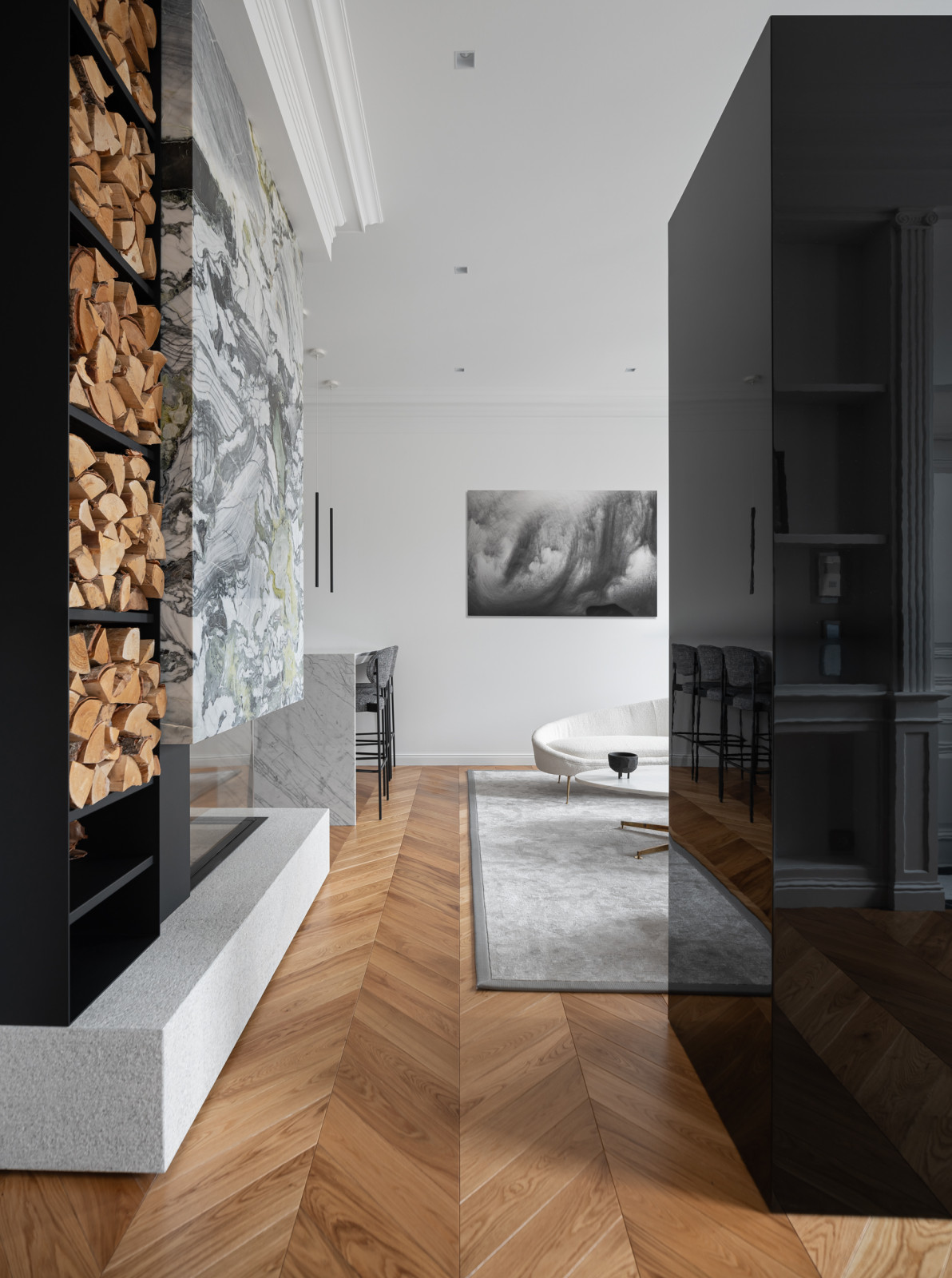 Houzz тур: Апартаменты в Петербурге для французской пары