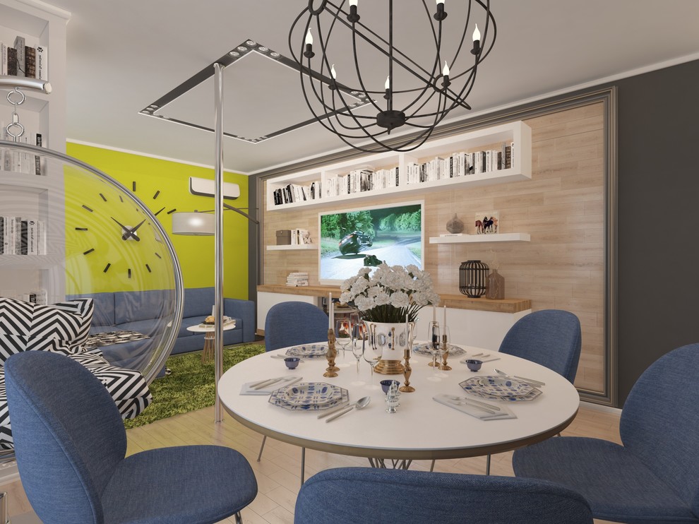 Много цвета и чуть-чуть лофта