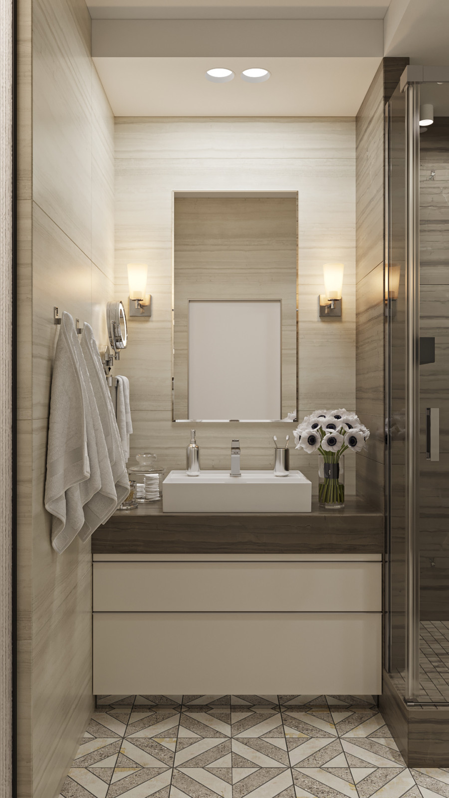 Зона раковины