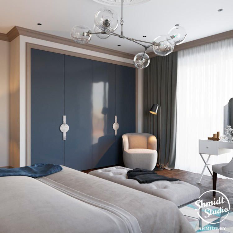 Проект "Яркий" в стиле Ardeco, Минск, 120 м.кв