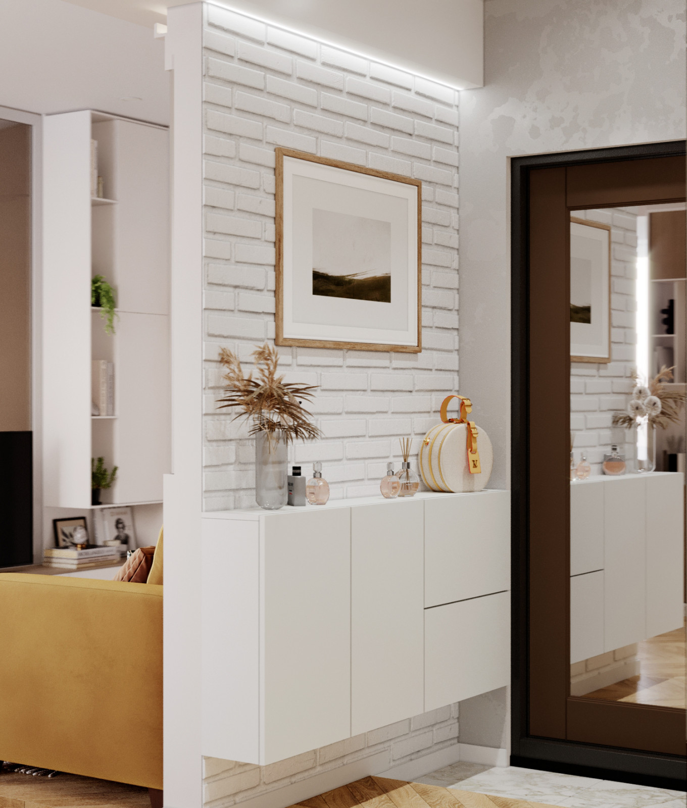 Сканди в ЖК "Серебрянный бор"