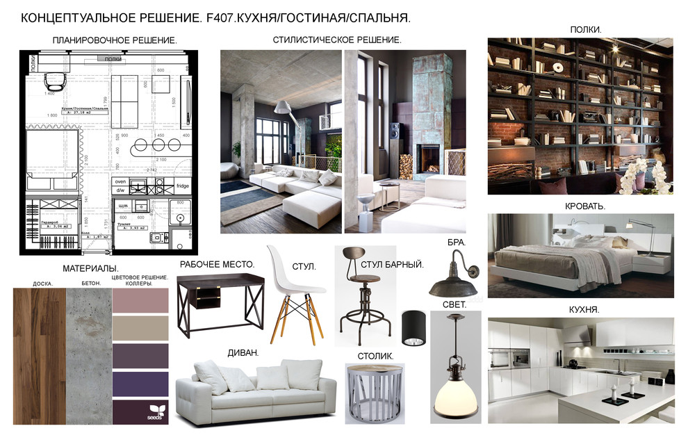 Квартира, Москва, 36м2