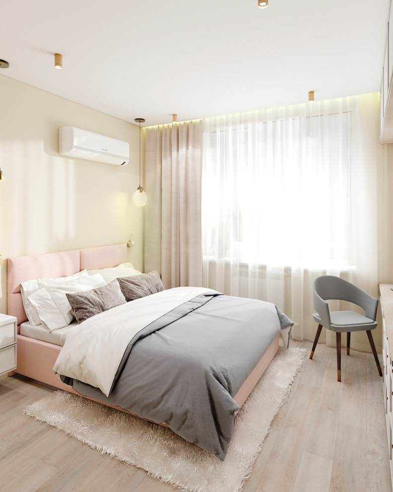 Проект "Белее белого" спальня