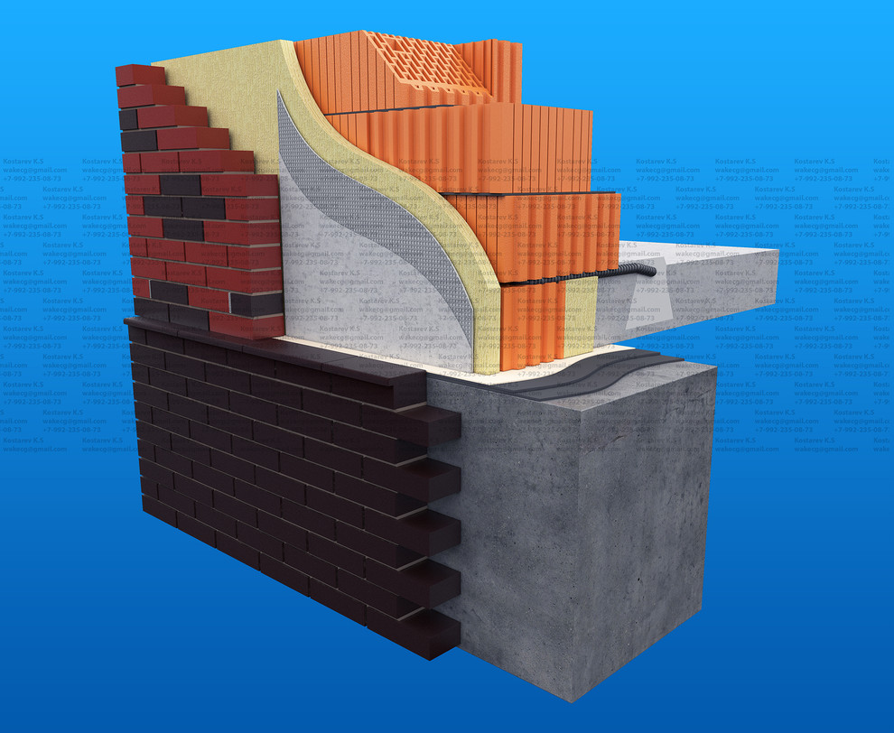 Иллюстрации - Строение стен